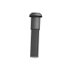 Kermi x-well Dachhaube NW 160/180, gedämmt, schwarz, extra lang Y2402160003K