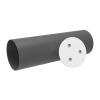 Kermi x-well Rohbauset, bestehend aus: DN160 Einschubrohr 500mm, 2 Putzdeckel Y3502012001K