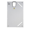 Kermi x-well Frontabdeckung Metall, weiß für F130 Y9103000073K