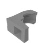 Kermi Ventilator Montageelement, Zuluft-Ventilator für x-well F270 Y9103000095K
