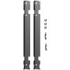 Kermi Wandkonsolen-Set lang BH 500mm, weiß ZB02590003
