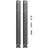 Kermi Wandkonsolen-Set lang für Verteo BH 1600mm, weiß ZB02610001