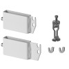 Kermi Trägerset für Standkonsolenfür 60x10 Typ 12-33, weiß, für Flachheizkörper ZB03090001