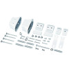 Arbonia Befestigungs-Set 25 in weiß ZB04050001