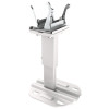 Klemm-Standkonsolenset Flachheizkörper Typ 12 teilbar, innenliegend, weiß, BH300-600mm ZB05180001