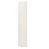 Zehnder Röhrenradiator Charleston 5-Säuler H: 220 L: 18,4cm, Modell 5220-04, weiß  ZC154604B115000