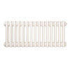 Zehnder Röhrenradiator Charleston 6-Säuler H: 40 L: 50,6cm, Modell 6040-11, weiß ZC161111B129000