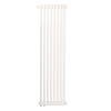 Zehnder Röhrenradiator Charleston Completto 6-Säuler H: 120 L: 18,4cm, Modell 6120-04, weiß ZC164204B1C1000