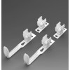 Zehnder Set SMB Wandkonsole, Sonderlack, 3xSMB 2T für Charleston-Heizkörper-Höhe 1001 bis 2200mm 173619