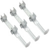 Zehnder Set SMB Wandkonsole, weiß, 3xSMB 40 für Charleston-Heizkörper-Höhe 370 bis 484mm 173631