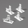 Zehnder Set 4xAKP, RAL 9016 mit 2xAKPS+2xAKP, für Plano / P25 668411