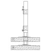Zehnder Standkonsole STF 1-1160 H: 1160 weiß RAL 9016 718171