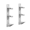 Zehnder HDC35 Wandkonsole, für Charleston H 320 bis 519mm, 3 Stück, weiß RAL 9016 766141