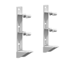 Zehnder HDC35 Wandkonsole, für Charleston H 320 bis 519mm, 5 Stück, weiß RAL 9016 766201