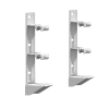 Zehnder HDC35 Wandkonsole, für Charleston H 320 bis 519mm, 7 Stück, weiß RAL 9016 766261
