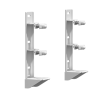 Zehnder HDC35 Wandkonsole, für Charleston H 320 bis 519mm, 8 Stück, weiß RAL 9016 766291