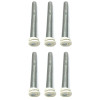 Zehnder Set BKE, 6x BKE 160mm verzinkt, Kunststoff weiß 766632