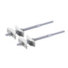 Zehnder Set TSK, 2xTSK160 weiß L=160mm, weiß RAL 9016 774721