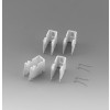 Zehnder Set CVD2, 6x CVD2 weiß RAL 9016, für Zehnder Nova 795621
