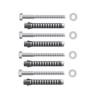 Kermi Schraubenset für Wandkonsole lang mit Dübel und Scheiben, 12er-Set ZK00710001