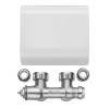 Kermi Ventilhahnblock für Geneo circle Eckform, Blende weiß, 1 Stück/VPM ZV01180001