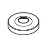Ideal Standard rose tte mit O-Ring und Logo ISI, chrom A962257AA
