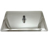 Ideal Standard Regenbrause Idealrain Luxe, 250x400mm Edelstahl gebürstet B0391MY