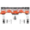 Bosch Montageanschlussplatte Erdgas Bosch Installationszubehör IW-MV-1 7738112657