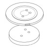 Bosch Wärmeschutz SP Deckel Boden 600 # 87185444140