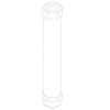 Bosch Rohr G1 Ag x 150 Ueberwurf G1 V2 # 8738804083