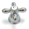 Hansgrohe Kaltwasserkreuzgriff Axor Carlton für 2-Griffarmaturen edelmessing 17291840