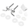 Ideal Standard Scharniere San Remo, für WC-Sitz, Echtholzfurnier Buche/Edelstahl K7310BJ