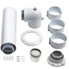 Vaillant Basis-Anschluss-Set 80/125mm PP für Überdruck-Abgassystem im Schacht 0020232147