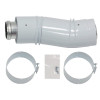 Vaillant Variobogen Versatz 33-66mm 60/100 mm Aluminium 303819
