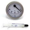 Viessmann Bimetall-Zeigerthermometer, D=63 mm, für Heizkreisverteilung 7815311