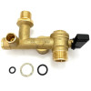 Viessmann Kugelhahn 3/4'' DN15 mit Anschlussverteilung 7828016