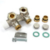 Zehnder Zehnder Anschluss-Armatur ohne Blende, für Yucca 976103