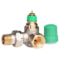 Danfoss Dynamic Valve RA-DV 15 druckunabhängig, R 1/2, Winkeleck rechts, vernickelt 013G7719