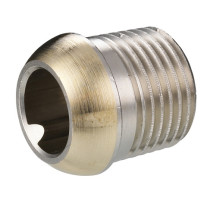 Danfoss Nippel kurz für RA, RAV(L), RLV, AVDO R 3/8 gekürzt 6mm, Gesamtlänge 22mm 013L0443