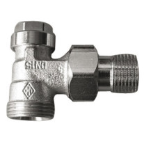 Heimeier Regulux Verschraubung 3/4'' Eck, AG DN20, mit Entleerung 0361-02.000