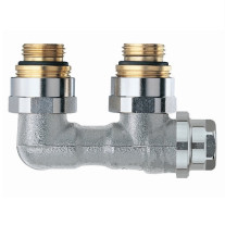 Heimeier Verschraubung Vekolux 1-Rohr 1/2'' Eck Rohranschluss G 3/4 AG 0535-50.000