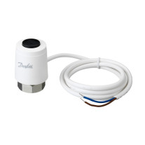 Danfoss Therm, Stellantrieb TWA-K/NO M30 x 1,5, 24 V ac/dc, Kabel 1,2m 088H3141