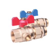 Danfoss Kugelhahn 1'' mit Verschraubung 088U0822