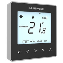 Heimeier neoStat V2 Raumthermostat 230 V, Smart Home, schwarz 1500-01.507