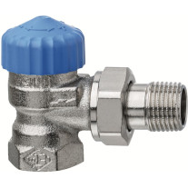 Heimeier Thermostat-Ventilunterteil Eckform, DN10 mit geringem Widerstand 2241-01.000