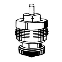 Heimeier Thermostat-Oberteil blaue Stopfbuchse 2340-02.299