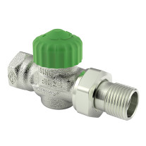 Heimeier Thermostat-Ventilunterteil Eclipse 300, Durchgang, DN15  3952-02.000