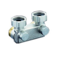 Buderus Umlenkstück für vertauschte Anschlüsse - Eck 3/4'' Aussengewinde, 50mm Abstand 80007514