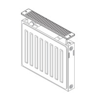 Buderus Aufsteckgitter Typ 11 Länge 600mm für Buderus Flachheizkörper 87183401060