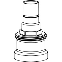 Heimeier Spindelverlängerung 20mm für RTL-Ventile 9153-20.700